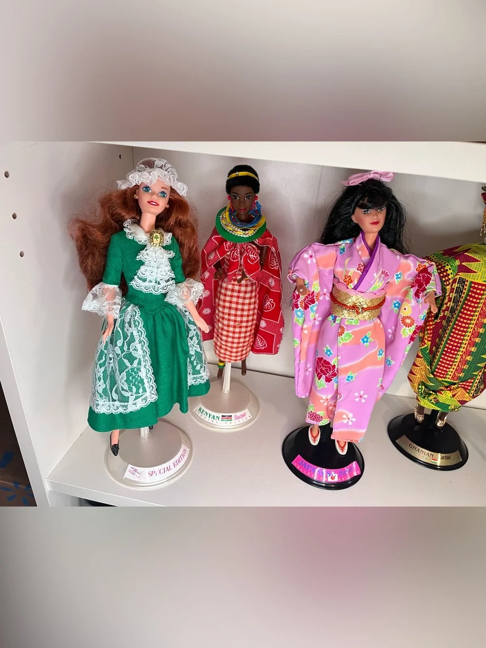 6 Around the World Barbie Dolls